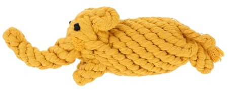 MERRYHAPY Cotton Rope Molar Toy Für Hunde Handgewebtes Sicheres Kauspielzeug Zur Zahnpflege Für Welpen Und Kleine Haustiere