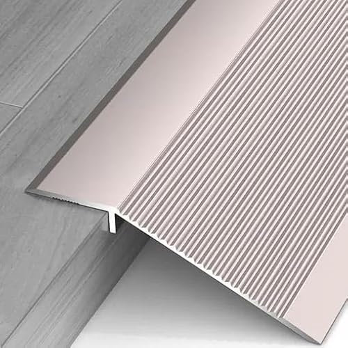 YFQYRB Bodenübergangsschwellenstreifen Aluminium Übergangsprofil Für Türschwelle/Holzböden/Laminat/Fliesen, Vinyl Fußböden Abdeckleisten(Purple gold)
