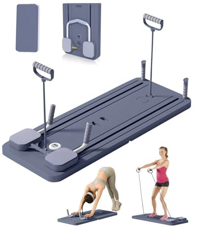 Olutula Ab Roller Board, Multi-Functional Full-Body Workout Trainer, Automatic Rebound Ab Roller Board, Core Strength and Abdominal Training Suitable for Men Women,Durable Pilates Board for Gym Use