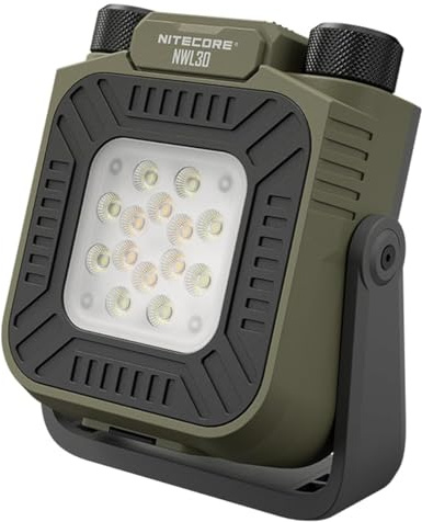 Nitecore NWL30 Lampe de travail LED USB-C 3000 lumens Vert