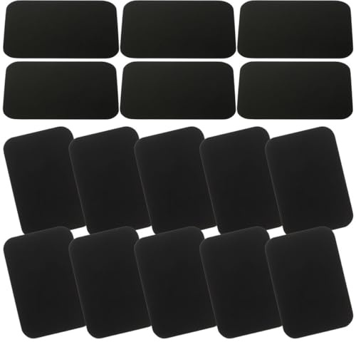 SOIMISS 30piezas Magnética De Hierro Placa Metálica Adhesiva para Soporte Magnético De Coche para Soportes De Teléfono Imán El Salpicadero o Asiento