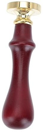 TOPPERFUN Herramienta para Presionar Sombras de Ojos, Estampador Cosmético, Repuesto de Presión Mango de Madera y Cabeza de Cobre
