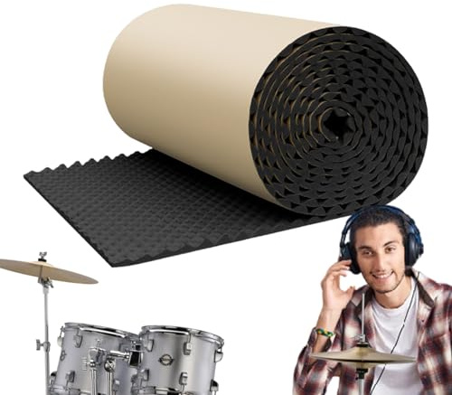 Panneaux De Mortage Sonore - Pandes Sonores Sounds Panels, Barrière Acoustique Auto-adhésive Pour Le Studio Automobile, Isolation De Rembourrage Imperméable, Application Transparente