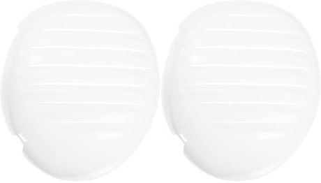 Luxshiny 2 Stück Leichte Baseballkappen Stoßeinsätze aus Pe mit Glatter Oberfläche Atmungsaktiv Formstabil für Arbeitsschutz und Kopfschutz