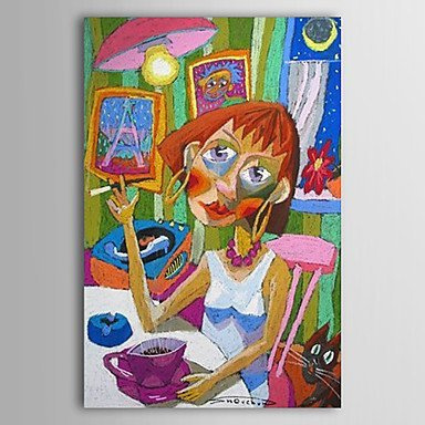 Dipinti a mano pittura astratta olio 1304-AB0457