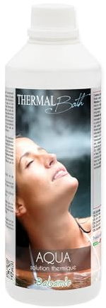 Thermal Bath BALSAMIC 1 Lt - Aqua TERMALE con Magnesio, Potassio e Iodio per Piscina e Idromassaggio (Jacuzzi,Teuco,Dimhora,Index,Bestway, ECC.)