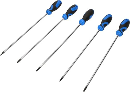 BRILLIANT TOOLS BT511005 Torx®- Schraubendreher-Satz | 5-TLG [Powered by KS Tools]