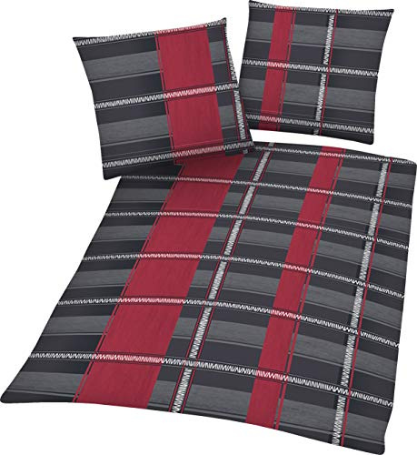 Dresscode 3tlg Bettwäsche Set Microfaser Übergröße 200 cm x 220 cm + 80 cm x 80 cm NEU