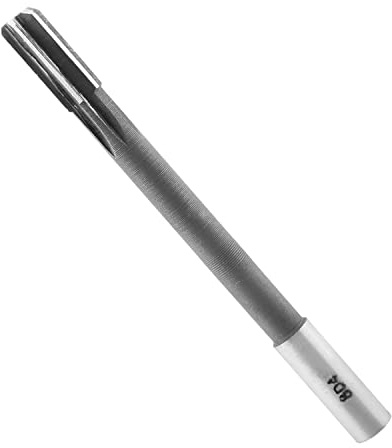 Utoolmart Chucking Reamer 8mm, H8 HSS Lathe Machine Reamer, Round Shank Milling Cutting Tool, for Metal Non-Ferrous Metal Copper 1pcs