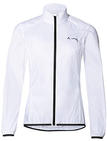 VAUDE Women's Matera Air Jacket - Leichte Windjacke aus recyceltem Material, Atmungsaktiv & Wasserabweisend, Packbar für Radtouren & MTB