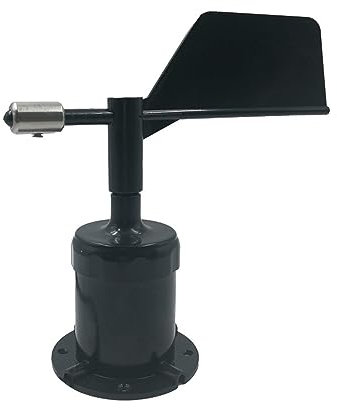 Anemometre de Vent Capteur Vitesse Transmetteur de vitesse et de Direction du vent RS485, girouette à collecte de carbone météorologique à 360 degrés, 8 positions, 4-20ma 0-60 m/s ( Color : Wind direc