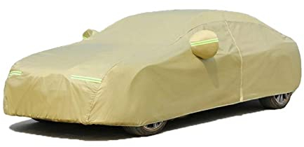Autoabdeckung Vollgarage, Abdeckung Wasserdicht Auto für Audi A4 Avant /A6 Avant, Draussen Autoabdeckung, Regenfest Staubdicht Autoabdeckung Allwetterschutz(Color:A,Size:A4 Avant)