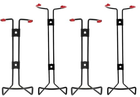 Housoutil Feuerlöscher-Halterung 4 Stück Universelle Feuerlöscher-Halterung Feuerlöscher-Wandhalterungshaken Robuste Feuerlöscher-Halterung Für Trockene Chemische Wasserlöscher