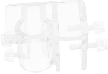 Happyyami Water Pipe Clamp Tool Holder for Aquarium Dosing Pump Fish Tank Water Pipe Mounting Clip Heavy Duty Hose Holder Bracket for Aquarium Plant Hanger