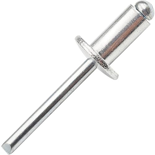 Diamètre 8mm Rivet à Tête Bombée, Corps en Aluminium et Mandrin en Acier Pop Rivets, Classe industrielle lourde (Ø8.0x16mm - 20 pièces) | 0,8 cm de diamètre, poignée en aluminium et mandrin en acier, de qualité industrielle robuste