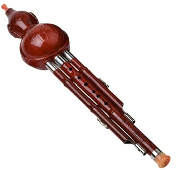 HANABASS Traditionelle Cucurbit Flöte Ethnisches Blasinstrument für Anfänger Leichtes und Tragbares Musikinstrument aus Hochwertigem für Perfektes