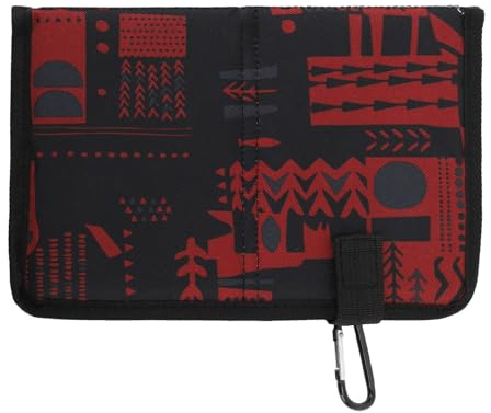 Qcwwy Vikbar Campingsittdyna, Mjuk, Bekväm Utesittmatta Lätt och Bärbar Campingkudde för Picknick Vandring Ryggsäck Bergsbestigning (BLACK)