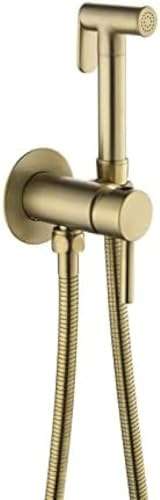 Handheld Bidet Sprayer, Wall Mounted Hot and Cold Water Bidet Shower for Bathroom, Ideal for Cloth Diaper Cleaning