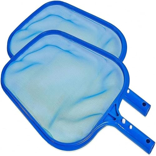 BOHJPIS 2 Pack Pool Kescher, Whirlpools Feinmaschig Rake Netz - Für Teich, Algen & Bestway Pool,Algenkescher Nylon Netz Pool Zubehör (Grün)