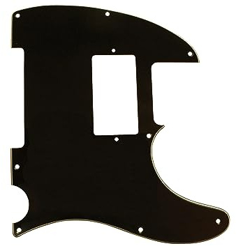 Telecaster-Schlagbretter Schwarz (Humbucker-Ausschnitt)