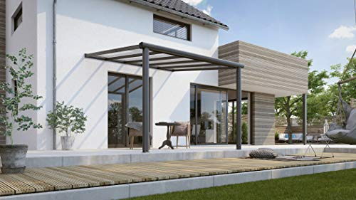 Gardendreams Terrassenüberdachung Compact Line 3040x2500mm anthrazit