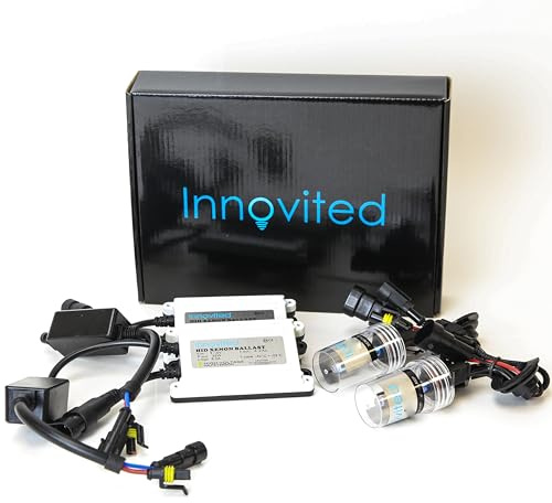 Innovited H7 8000K HID Xenon Bulb x 1 pair bundle with 2 x 55W Platinum Digital Ballast (Ice Blue)