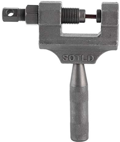 Tbest Divisor de interruptor de cadena de icleta, herramienta de eliminación de cortador de cadena universal, herramienta de reparación de cadena para motocicleta ATV 420, 428, 520, 525, 528, 530