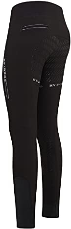 HV Polo Reitleggings Marijn Vollbesatz Silikon - Schwarz - 42