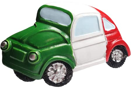 Magnete 3D per Frigorifero Vintage 500 Bandiera Italia, Calamita Frigo, Decorazione Scooter 3D per Lavagna Magnetica, Casa e Cucina, Ufficio