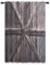 ggaimwf Cortina rústica de Madera para Ventana Puerta de Granero Madera Cortina Decoración De Granja Sala de Estar Dormitorio Temática campestre Vaquero Cortina divisoria Interior 107x215cm, 1 Panel