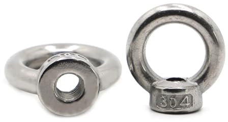 Ringmutter mit Öse, Ösenmutter, Ringgewinde, 304 Edelstahl, M3, M4, M5, M6, M8, M10, M12(M4 1pc)