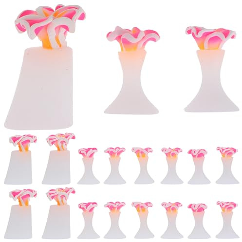 IMIKEYA 3 Stück Zehenspreizer aus Silikon für Nagelkunst mit Komfort und Präzision für Nagelstudios und Pediküre 24 Stück in Rosa für Trennung