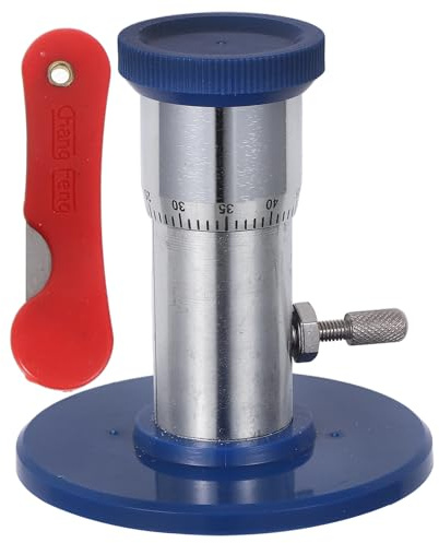 UTHCLO Microtome Manuel de Biologie pour Coupe Précise D’Échantillons Végétaux Instrument Pédagogique Léger et Portable Matériel de Laboratoire Scolaire pour Travaux Pratiques en