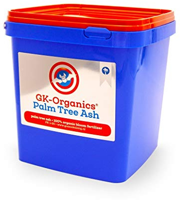 GK-Organics Palmen Asche Pulver 1L Grow Dünger Biodünger