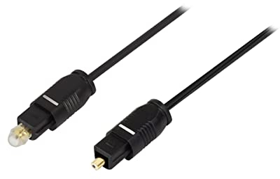 LogiLink Toslink Kabel - bietet beste Tonqulität für Ihre Soundbar, das Heimkino, HiFi Anlage, Spielkonsole, etc. in 0,5 m