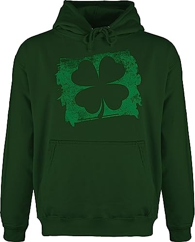 Shirtracer - Hoodie Herren Pullover Männer - St. Patricks Day - Kleeblatt Glücksbringer Glückskleeblatt