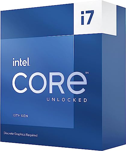 Intel® Core™ i7-13700KF Desktop Processor 16 cores (8 P-cores + 8 E-cores) 30M Cache, up to 5.4 GHz
