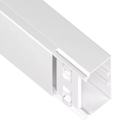 AKS Zweimeter Kabelkanäle, Leisten, Kabelrinne KE 60x110 6 Stück 111330