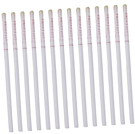 Gogogmee 50pezzi Candela Per Orecchie Cera Api Da Rimozione Cerume Naturale Bianco Migliora Sonno e Riduce Tinnitus