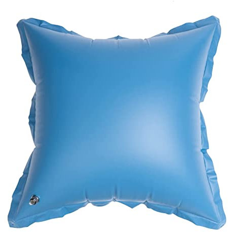 Skeadex Pool Luftkissen Winter Zubehör 4 x 4 ft Poolkissen Winter Winterkissen Luftpolster Winter Schluss Luftkissen Winterkissen Und Poolkissen Für Pool Abdeckplane Tragbares Aufblasbares (A-2PC)
