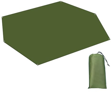 Zeltplane, Zeltbodenmatte - Fleckensicheres tragbares Planenzelt, wasserdichte Camping-Außenmatte - Multifunktionale Camping-Bodenmatte für Zelt, Camping, Wandern, Picknicks