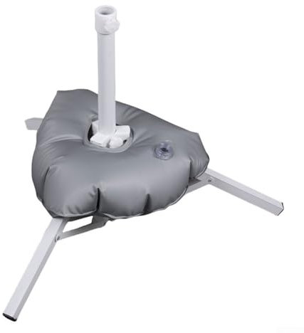 Base de trípode para exteriores con diseño de estabilidad rellena de agua (calibre de 3,5 cm)