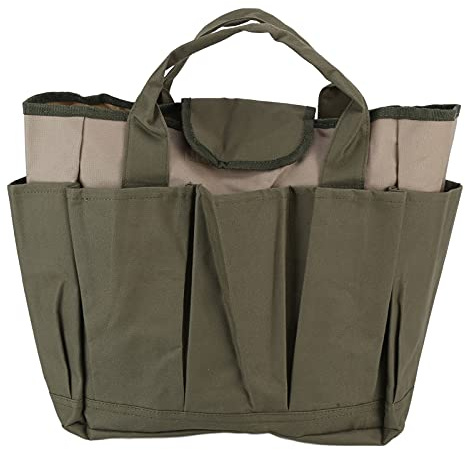 Sac de Rangement pour Outils de Jardin, Sac à Outils de Jardinage en Tissu Oxford de Grande capacité, Portable pour la Plantation de Fleurs