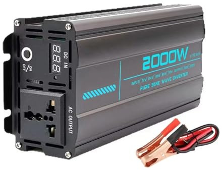 Onda Sinusoidale Convertitore Corrente Onda Sinusoidale Pura DC 12v/24v/48v/60v/72v A AC 110v/220v 2000W 3000W Convertitore Per Auto Solar Power Inverter(12V,220V 50Hz,3000W)