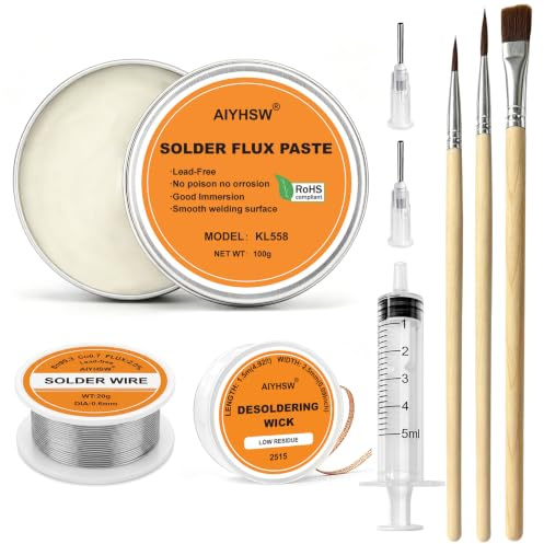 100g Pasta para Flux Soldar Estaño Sin Plomo Alambre de Soldadura