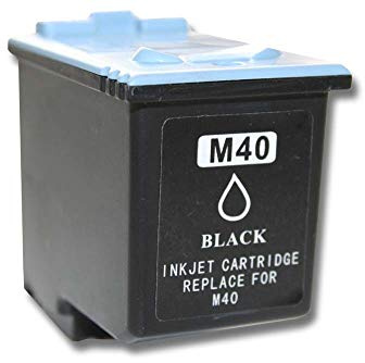 vhbw Cartouche d'encre Noir Remplacement pour Samsung INK-M40 | (rechargeable, 18 ml)