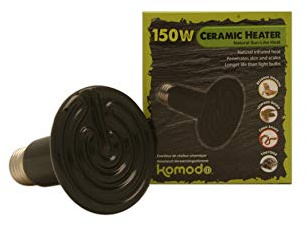 Komodo keramisk värmeemmitter, 150 Watt