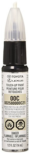 Toyota Genuine 00258-0000C-21 Clear Coat Touch-Up Paint Pen (.5 fl oz, 14 ml)