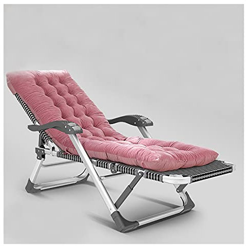 DUNAKE Klappbarer Relax Liegestuhl,Campingstuhl Für Terrasse Rasen ​Garten Deck Schwimmbad,liegestühle Erweitern Sie Die Breite52CM/20,47 Zoll,Deck Chair Gefaltete Größe 97 * 67 * 18cm