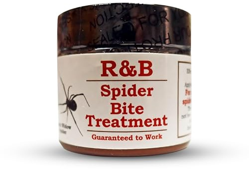 R&B Natural Spider Bite Treatment Effective for Brown Recluse, Black Widow, and Other Insect Bites | 3oz Balm